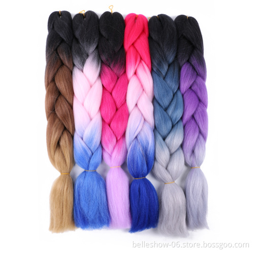Hot sell jumbo-hair-braid sup x hair jumbo braiding pack